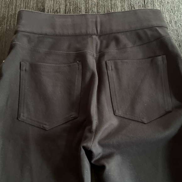 Spanx Women Small Black Crop Jean-ish Leggings Skinny Stretch Pull On High Rise - Picture 8 of 9